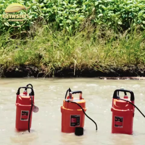 VERGIN ไดโว่ดูดน้ำ 2 นิ้ว Vergin ขดลวดทองแดงแท้ ส่งสูง 16 เมตร ใช้งานอย่างต่อเนื่องได้นาน สายไฟยาว 10 เมตร