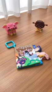 Sách vải cho bé Tiibaby chủ đề nông trại 6529-4 phát triển tư duy an toàn cho trẻ sơ sinh và trẻ nhỏ