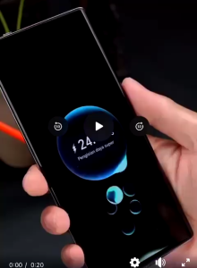 120W Kabel Data Charger 6A Usb 2 Sisi Support Fast Charging Silikon Putar LED Light