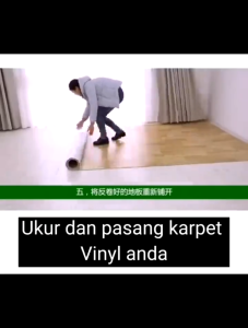 PROMO 8.8 KARPET LANTAI VINYL gulungan TEBAL 0.7 MM 50CM| METERAN 2 M