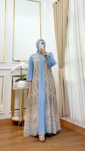 New product!!! VALLERY DRESS [COD] - Gamis ceruty etnik terbaru 2024 / Gamis ceruty motif dewasa / Gamis viral lebaran 2024 / Gamis simple elegan / Gamis set outer mewah / Dress wanita muslim / Dress wanita kondangan 2024 / Others