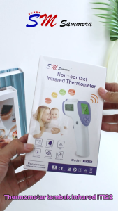 Thermometer Tembak Infrared Sammora / Termometer Cek Suhu tubuh SM IT 122 / Alat Pengukur Temperatur