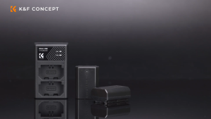 KNF K&F Concept Battery Sony NP-FZ100 2PCS + Dual Slot Charger NPFZ100 / Charger Kamera / Baterai Kamera