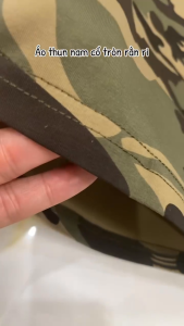 {HCM}_Áo Thun Nam Ngắn Tay Hoa Camo Cổ Tròn Phong Cách Quân Đội - THỦY TIÊN SHOP