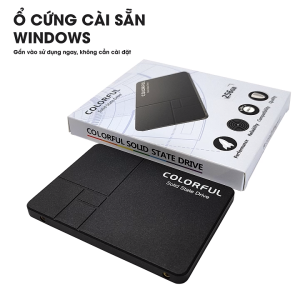 Ổ cứng SSD cài sẵn win miễn phí Gắn vào là sử dụng không cần cài đặt Hàng mới BH 3 Năm dùng cho laptop Pc