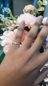 CINCIN EMAS MODEL SALJU KOREAN LOOK KADAR 16K CINCIN FASHION KODE CK 261