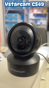 Vstarcam IP Camera CS49 กล้อง 3.0MP ระบบ AI+ สัญญาณเตือน สีดำ (แพ็คคู่)
