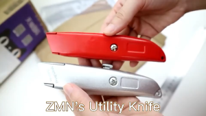 CUTTER UTILITY KNIFE ALUMINIUM T TYPE PISAU KATER KARPET KARET KARDUS