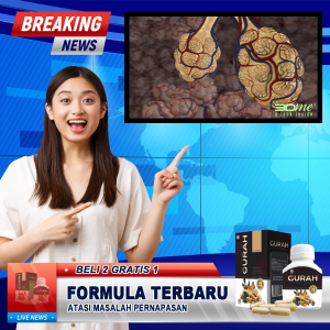 Kapsul Herbal Gurah 60 Kapsul - Original - Beli 2 Botol Gratis 1! Solusi Batuk Berdahak