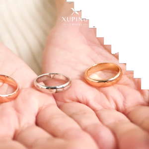 Xuping Cincin Kawin Polos Emas 4mm 0121010104