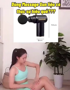 Máy massage cầm tay 4 đầu 6 chế độ - massage nhức mỏi vai gáy đau giãn cơ - Máy đấm lưng đa năng- Bảo Hành 12 Tháng