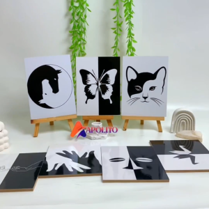 HIASAN DINDING MONOCHROME HITAM PUTIH AESTHETIC (15x20) KAMAR DEKORASI RUMAH WALL DECOR
