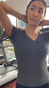 BODYFIT - Rylee Shirt | Kaos Olahraga Wanita