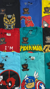 Kaos Anak Usia 1-12 Tahun Bahan Cotton Combet 30 s Super Adem