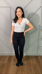 Celana Leging Wudhu Jempol Polos Wanita