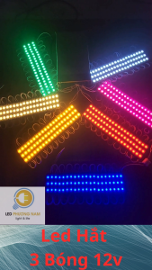 Led Hắt 3 Bóng 2835 Chống Nước (Vỉ 20 thanh)