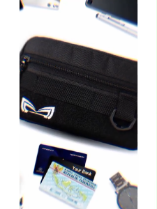 Mr Mads - Merlin Hanging Wallet - Tas Tangan Tas Selempang Pouch Bag Sling Bag Hand Bag Bordir