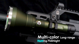 Cyansky HUNTER Multi-color Searchlight 1800 Lumens ไฟฉายค้นหาหลายสี ระยะส่องไกล 818 เมตร เหมาะสำหรับ Outdoor / Hunting / Search & Rescue