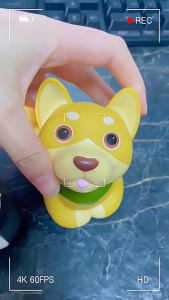 DAKENA Phone Holder Pajangan Anjing Lucu Sandaran HP Karakter 3D Dog Stand HP  /PAJANGAN+SANDARAN HP
