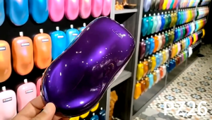 2K Paint  AIKKA PZ26 Dark Purple Mica  SUPREME PEARLIZED Color Car Motor Paint DIY Aerosol Spray Cat Bancuh Kereta 车漆