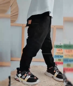 Celana Panjang Cargo Anak Laki-laki 1-13 Tahun Terbaru