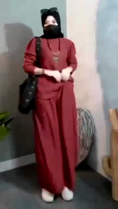 Baju Setelan Wanita Dewasa Madina Set Bahan Crinkle Airflow One Set Wanita Terbaru 2024