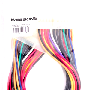 Kabel Power Motherboard 24P Male to Female High Quality Websong