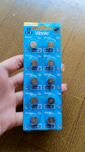 Vinnic AG9 Baterai jam tangan Vinnic L936F Alkaline 1.5V Original (1pcs)