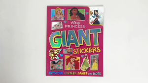 Disney Princess Giant Stickers Book With Fun Activities Puzzles & Games