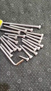 Baut Blok Mesin Yamaha Jupiter Z + Kunci L / Baut Block CVT Yamaha Jupiter Z Stainless Posh