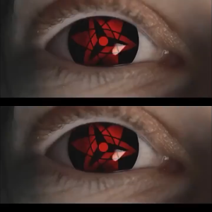 Lens Mắt Kính Áp Tròng Màu 1 Cặp EYESHARE Naruto Sharingan 14.5MM Hạn Dùng 12 Tháng Cosplay Nhân Vật Anime