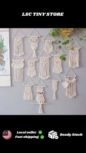 Nordic/INS style hand-woven wall hanging tassel ornaments childrens room decoration hanging living room background