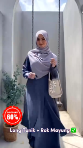 Setelan Wanita Rok Tunik One Set | Kania