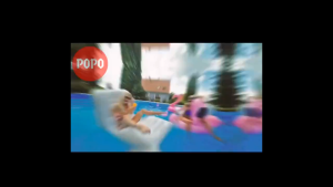 Kính bơi người lớn AF700 POPO mắt trong suốt chống lóa chống sương mờ sử dụng khi thi đấu dành cho nam nữ
