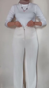 Desain Pantolon Casual Flare Berkualitas Tinggi