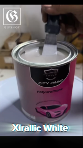 Cat PU Polyurethane City Paint Super High Quality Xirallic White 1kg