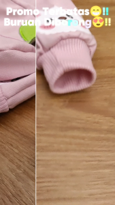 Masyken Tas Funny - Set Setelan Sweater Anak Perempuan Ada Tasnya - Untuk Usia 1-6 Tahun