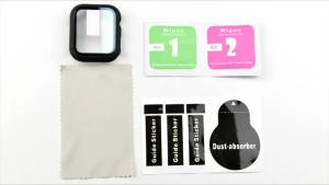 [MY] iWatch Cover Case with Build-in Tempered Glass Protector - Series 11/SE3/10/9/SE2/8/7/6/SE/5/4