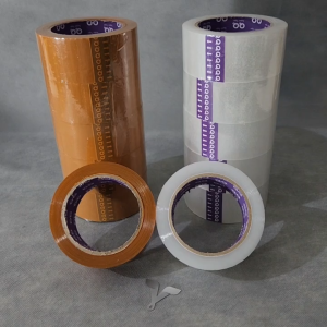 Lakban QQ Premium Tape 2inch(45mm) 100Yards Bening Coklat Tebal Murah Super Lengket