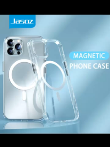 Jasoz Magnetic Case iphone 11 XR 12 13 14 15 16 pro max Magsafe shockproof magnetic charging clear case for Iphone X XS
