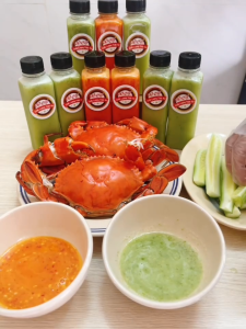 COMBO 4 Chai Muối Ớt Xanh Muối Ớt Đỏ mỗi chai 250ML- Muối chấm Hải Sản đồ nướng hấp luộc đều ngon - KHÔNG CHẤT BẢO QUẢN