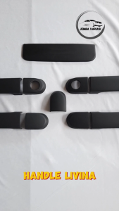 Cover Door Handle Pegangan Pintu Mobil Nissan Livina Lama Tahun 2009 - 2018 Hitam Doof Premium