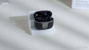 [2-In-1 Connection]Hoco EQ10 Plus TWS True Wireless Bluetooth 5.4 ANC+ENC Noise Reduction BT headset Earbuds With LED power display