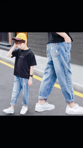 Celana Jeans Anak Laki Remaja Korean Style Ripped