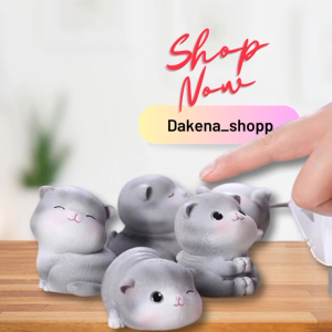 ORNAMEN MINIATUR 5 PILIHAN MOTIF MULTI LUCU PAJANGAN DEKORASI KUCING/CAT / PAJANGAN