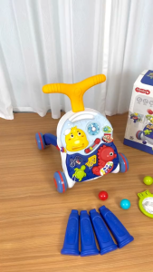 Xe tập đi đa năng cho bé kết hợp bàn đồ chơi có nhạc 3 trong 1 Tiibaby 66549