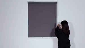 TRENY OEM Window 100% Blackout Roller Blind Roll-up Curtain with UV Coating