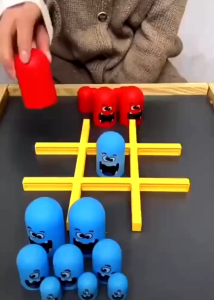 JJTAN Gobble game line up and win interesting board game