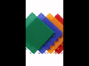 10pcs Outdoor Splicing Waterproof Floor Mat Non-Slip Shower Mat for Playground Track Yard Balcony