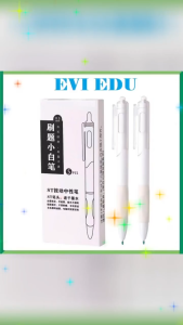 Combo 5 cây bút gel nước dạng bấm ST-710 / ST 710 ngòi 0.5mm mực đen viết êm trơn